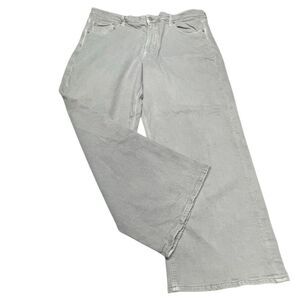 American Eagle Stone Gray Stovepipe Stretch Jeans